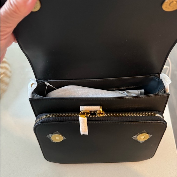 Charles and Keith. Brand new hard black over the shoulder bag  good size bag - Picture 5 of 5